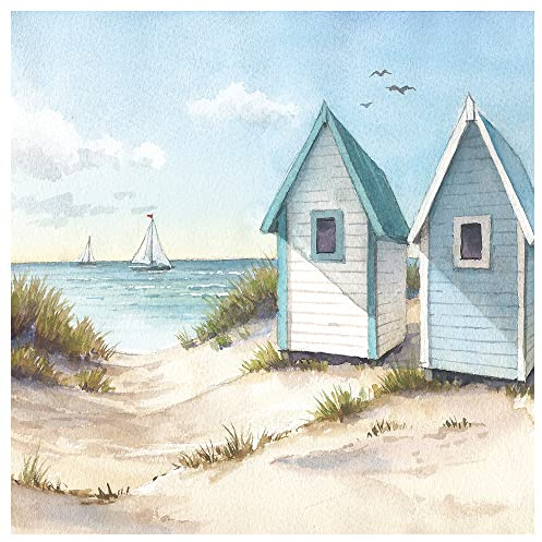 Ambiente Serviette Sunny Beach 33x33 cm Papier Strandmotiv Tischdeko