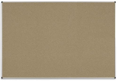 RAWWEST.BIS Pinnwand mit Alurahmen 40x40 cm Korktafel Büro Memoboard | Korkwand für Homeoffice und Küche, Korkpinnwand mit Rahmen aus Aluminium, Korkplatte, cork board, Tafel aus Kork