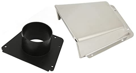 Boat Cowl Vent Marine Vent Cover 304 Stainless Steel with Nylon Base Moisture Proof for Boats Yachts Accessory Ventilator Marine Cowl Ventilator Boat Vent Cover