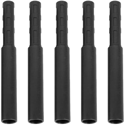 FackLOxc 5-teiliges Graphit-Golfschaftverlängerungsset, universelle Passform, leichte Verlängerungsstangen für Eisen, Holz, Putterschläger | langlebiges Golfschläger-Reparatur- und Anpassungswerkzeug