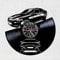 VINY WOODY Hochwertige Tourismus Auto Vinyl Disc Wanduhr