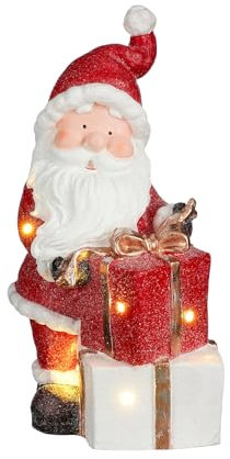 Edelman Deko Weihnachtsmann LED