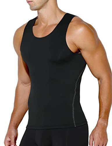 Casey Kevin Herren Tank Top Ärmelloses Sport Unterhemd Männer Schnelltrocknendes Muskelshirts Funktionsshirt Kompressionsshirt