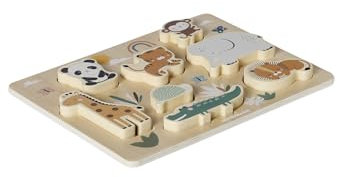 VERTBAUDET Puzzle Chunky Dschungel aus Holz FSC® Tansania TU