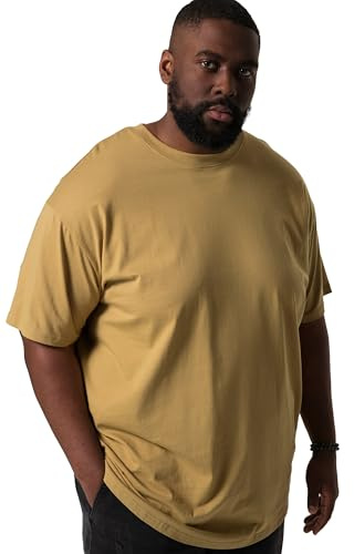 STHUGE T-Shirt, Halbarm, Oversized braun 7XL 824720323-7XL