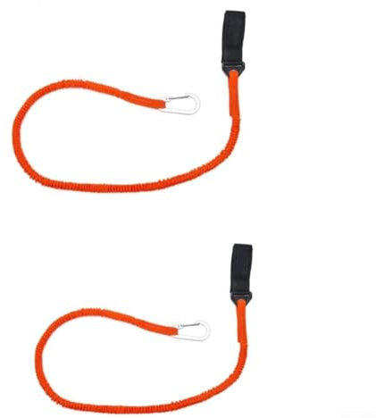 Control de paleta hecho simple, 2 piezas de cuerdas elásticas para uso en canoa