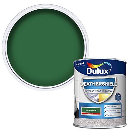 Dulux Weather Shield Exterior High Gloss Paint, 750 ml - Buckingham