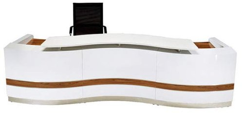 Jet-Line | Büromöbel | Büroausstattung | Empfangstheke | Rezeption | Reutlingen | Theke | weiß | 3,3 m
