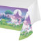 Creative Converting Einhorn Fantasy Bordüre Print Kunststoff Tischdecke 54x102