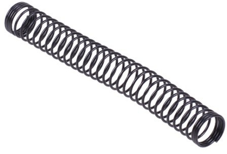 Knickschutzfeder einzeln 11mm (100mm Lang) - black matt