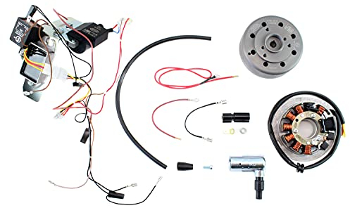 SET Umrüstsatz VAPE (M-G-V) Schwalbe KR51/1, KR51/2 auf 12V 35/35W (ohne Batterie, Hupe und Leuchtmittel)