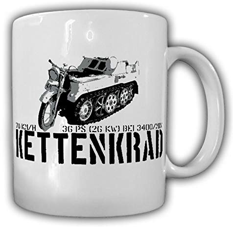 Kleines Kettenkrad Kettenkraftrad Typ HK 101 Tasse #15613