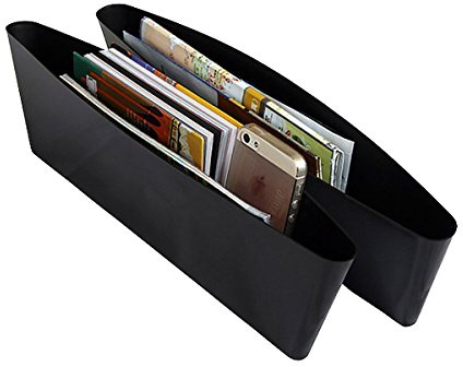 he Catch Caddy car seat gap organizer fits perfectly between your car's seat and console, offering an ideal car gap filler to keep essentials like phones, wallets, and keys accessible.