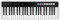 IK Multimedia Irig Keys I/O Midi 49 Tastiera Midi, Tastiera Piano Portatile per Mac, iPhone e iPad, 49 Tasti, 8 Pad, Stazione di Produzione Musicale, Software e Applicazioni Inclusi, Nero/Bianco