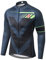 MR Strgao Herren Fahrrad Winter Thermojacke Winddicht Lange Ärmel Bike Jersey Fahrradmantel
