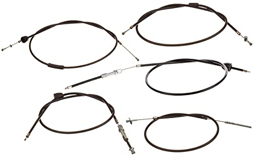 MOTOFLEX Bowdenzug-Set schwarz ab Bj.75, Starter Fkt.-länge 38mm, Bremshebel außen - Simson Schwalbe KR51/1