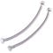 Xcel Home 500mm Pair of 1/2 X 1/2 BSP Female | Flexi Hose Pipes for Kitchen Basin Monobloc Mixer Pair | Durable Leak-Proof | Flexible Hose Plumbing Connectors | Quick & Easy Installation