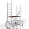 ALTEC Rollfix® 1.0 300 | 3m AH | Rollen (Ø125mm) | Standardtraverse | Made in Germany | TÜV | belastbar 200kg/m² | Alu | Norm - DIN EN 1004-1 | Baugerüst | Fahrgerüst