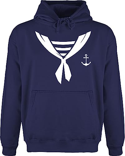 Shirtracer - Hoodie Herren Pullover Männer - Karneval & Fasching - Seefahrer Halstuch Kostüm
