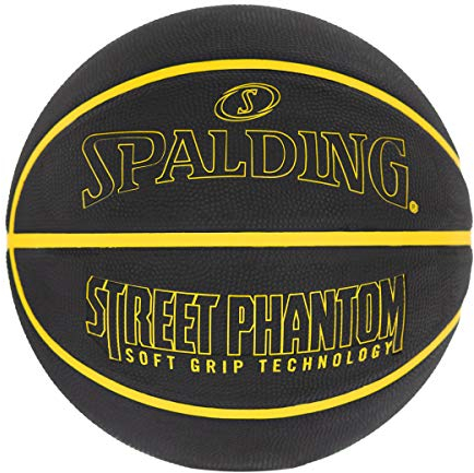Spalding Phantom Ball 84386Z, Unisex basketballs, Black, 7 EU