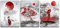 ZDanYA Peinture sur Toile Japonaise Fleur de Cerisier Art Affiche et Impression Murale Art Photo pour Salon décoration de la Maison 30x40cmx3 Pas de Cadre