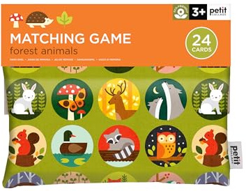 Petit Collage Waldtiere-Matching-Spiel