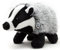 Dachs Kuscheltier Badger Wildtier Raubtier Plüschtier 23 cm GRIMBART - Kuscheltiere*biz