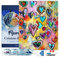 Figured'Art Diamond Painting Erwachsene 40x50cm Mit Rahmen Ganze Leinwand gespannt Herzen 5D Bilder Eckige Steine - DIY Set Basteln