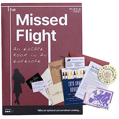 Personalised Escape Room Game | The Crack The Code To Reveal The Message | Real Life Puzzle Mystery | The Missed Flight