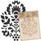 NAKLEO Malschablone für Handwerk A5 15x21cm, Polnischen Volks Ornament Muster, Wiederverwendbare Kunststoff DIY & Scrapbooking Zeichenschablone, Decoupage Kunst Vorlage, Wand Stoff Möbel Holz