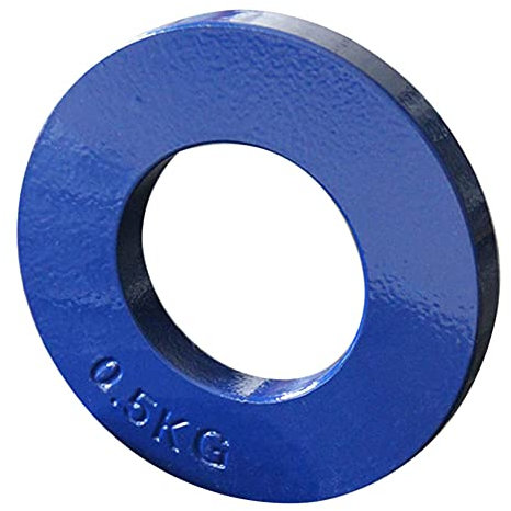 Fractional Weights Fractional Weights Weight Plates Strength Training Plates Accurate Disc Accessory Blue 0.5kg