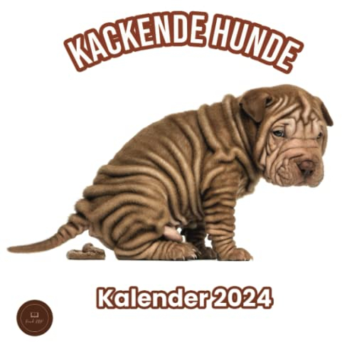 Kackende Hunde Kalender 2024: Lustige Geschenke für Frauen & Männer | Geschenkidee für Mitarbeiter, Tierliebhaber, Geburtstag oder Weihnachten