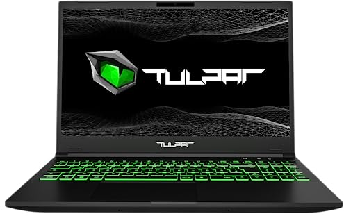 TULPAR Ordenador portátil para videojuegos A5 V20.3.3 | 15,6'' FHD 1920X1080 144Hz IPS LED | Intel Core i7 13700H | 16 GB RAM | 1 TB SSD | Nvidia RTX 4050 | FreeDOS Gaming Notebook