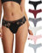Levao 3/6er Pack String Tanga Damen Baumwolle Unterwäsche Frauen Sexy Set Unterhosen Damen Spitze Seamless Slips Womens Thongs Multipack S-XL