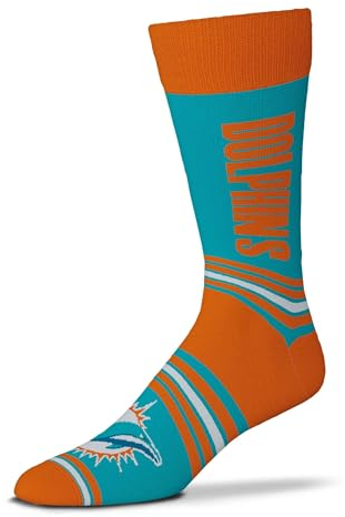 Fanatics for Bare Feet NFL Go Team Socks Socken (40-46, Miami Dolphins)