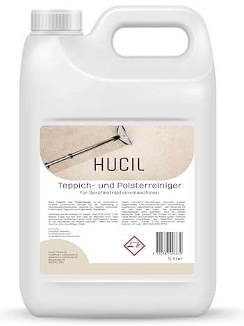 Hucil teppich und polsterreiniger für waschsauger Konzentrat - 5 liter