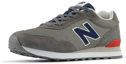 New Balance Herren 515 V3 Sneaker, Apollo Grey Navy Red, 43 EU