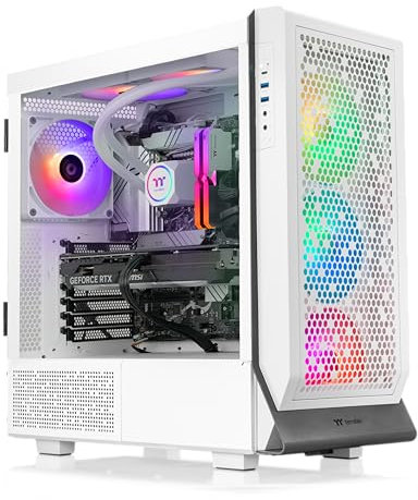 Thermaltake LCGS Apollo i477T Gaming Desktop (Liquid Cooled Intel Core™ i9-14900KF, 32GB DDR5 5600MT/s RGB Memory, NVIDIA® GeForce RTX™ 4070 Ti, 2TB NVMe M.2, WiFi) C5AP-Z790-47T-LCS