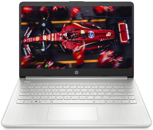 HP Laptop 14s-dq3000sl, Intel Celeron N4500, RAM4GB DDR4, SSD 128GB, Scheda Intel UHD, Display 14” FHD, SVA, Antiriflesso, Wi-Fi, Bluetooth 4.2, Win11S, Microsoft 365 Personal 12 mesi incluso, Argento