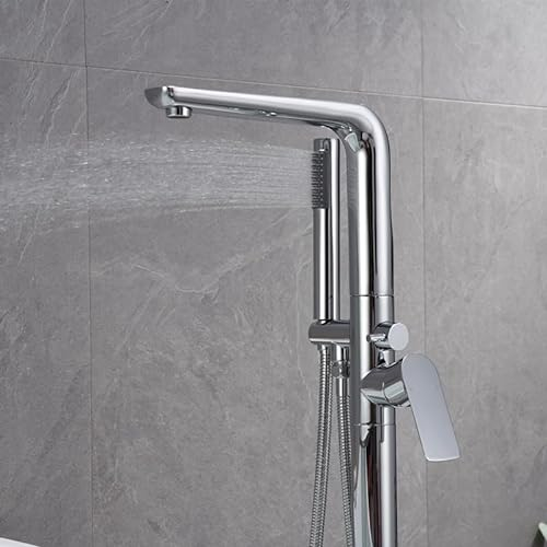 Boden Badewanne Duscharmatur Badarmatur Duschsäule Zylinder Seite Vertikal, Beschichtung