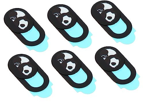 KICHOUSE Animal Camera Cover 6pcs Camera Cover Laptop Computer Webcam Cover Computer Case Webcam Lens Animal Webcam Cover r Computer Small Stitch Markers Abs Flat