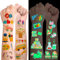 Schulanfang Tattoo 20 Bögen, Schulanfang Mädchen Schultüte Füllung Leuchttattoos Kinder, Schulkind Einschulung Geschenke Dinge für Schultüte