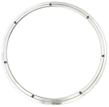 Plato Giratorio Mesa de 50cm - Grande Plataforma con Rodamiento, Base de Acero Inoxidable para Restaurante, TV, Tartas, Fotografía, Monitor