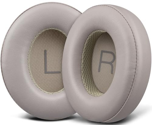 SOULWIT Cuscinetti Auricolari per Shure Aonic 50 Gen 1/Gen 2 Cuffie, Cuscinetti Auricolari con Pelle Proteica più Morbida, Schiuma ad Alta Densità per Isolamento dal Rumore-Fossa del Sabbio
