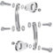 E Bike Power E Bike Drehmomentarm Set Universal M14 Heavy Duty Elektrofahrrad E Bike Hinterachse 6mm dick aus Edelstahl Anzug 1000W 2000W 3000W Motoren