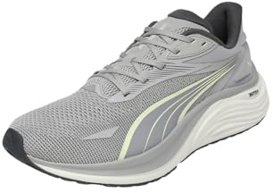 Puma Electrify Nitro 4Road - Scarpe da Corsa da Uomo, Eco Grigio Luna Oro, 40.5 EU
