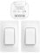 Cerhot Set di ricevitori interruttori della luce senza fili autoalimentati per interruttore della luce da parete, illuminazione a LED per interni ed esterni per casa, senza batteria (US 2X1 e 1
