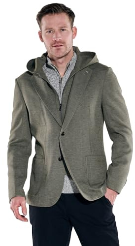 engbers Herren Freizeit-Sakko mit Inlet, Oliv