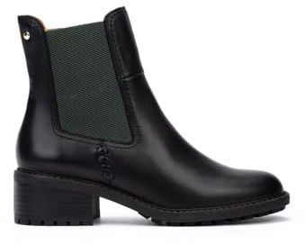 Pikolinos Stiefeletten mit Absatz in Leder Medina für Frauen Farbe Black