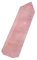 VALICLUD Delicate Natürlicher Rosenquarz Hexagonal Kristallstab Für Meditation Und Heimdekoration Healing Für Und Dekoration